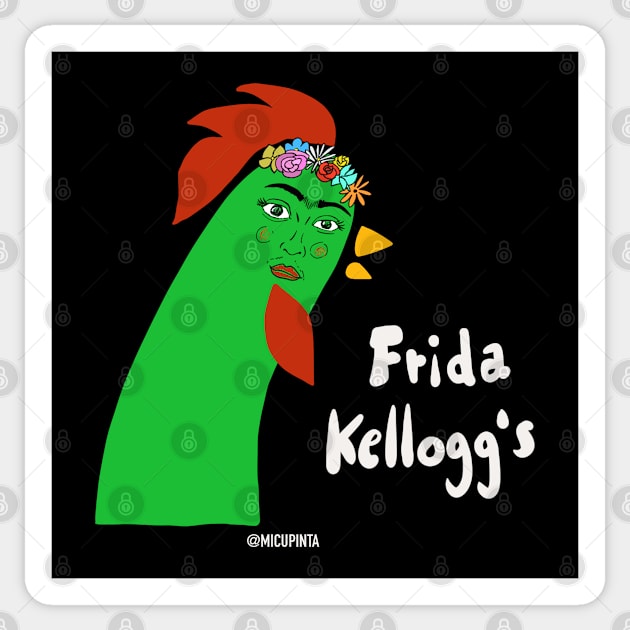 Frida kellogg’s Sticker by Micupinta